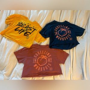Bulk Gear crop tops lot